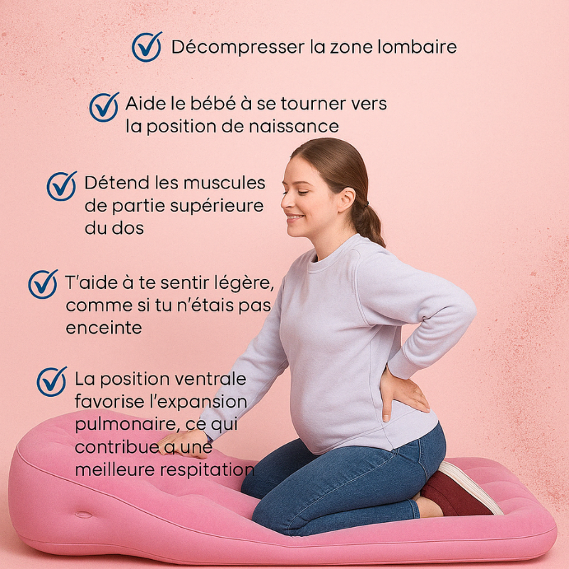CozyNest™ | Matelas de grossesse - confort et soulagement