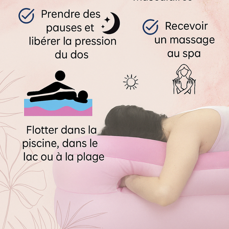 CozyNest™ | Matelas de grossesse - confort et soulagement