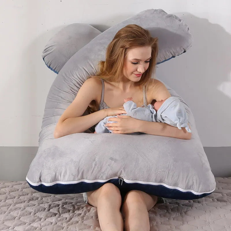 CozyNest™ | Coussin de grossesse pour femmes enceintes - confort et soulagement